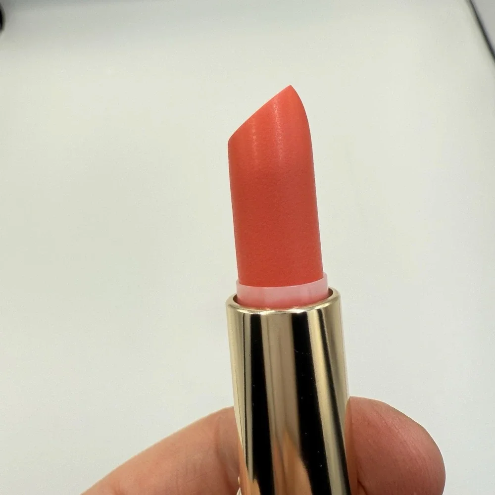 Estee Lauder Pure Color 25 Melon‎ Shimmer Long Lasting Lipstick Rouge Full Size